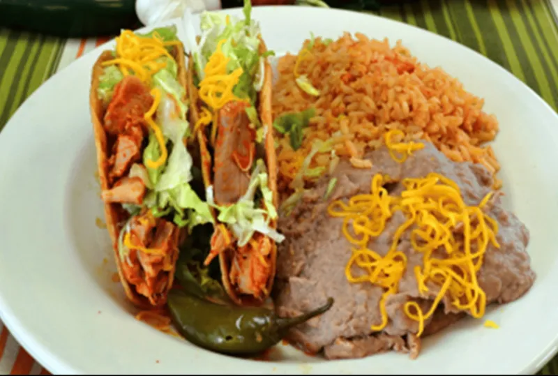 #10 Two Chicken Tacos