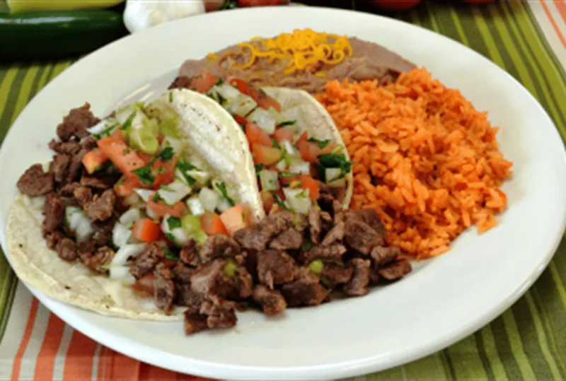 #18 Two Carne Asada Tacos