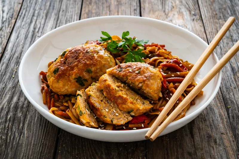 Roast Pork Chow Mein