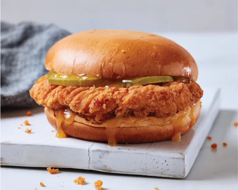 Cajun Chicken Sandwich & Side