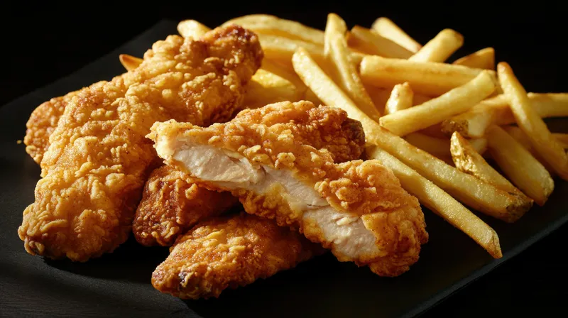 Chicken Tenders With Fries
