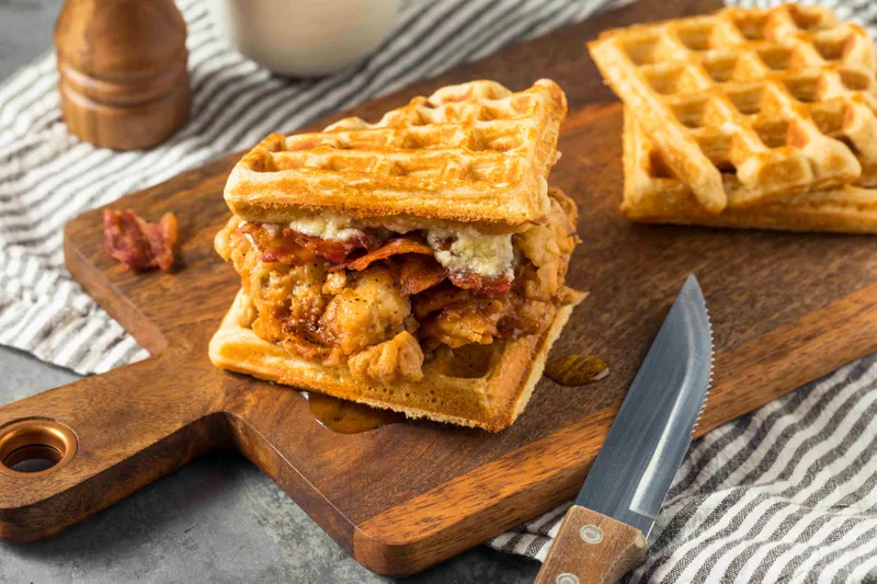 Chicken & Waffle Sandwich