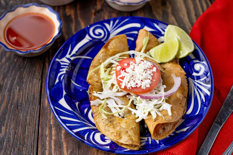 Pollo La Mexicana Taco