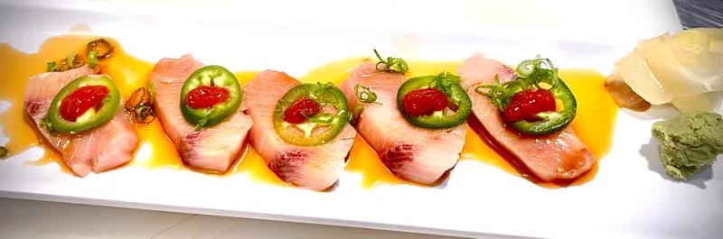 Yellowtail Sashimi With Jalapeno
