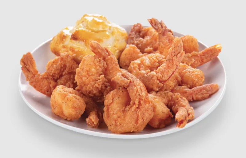 16 Pcs Shrimps With A Biscuit