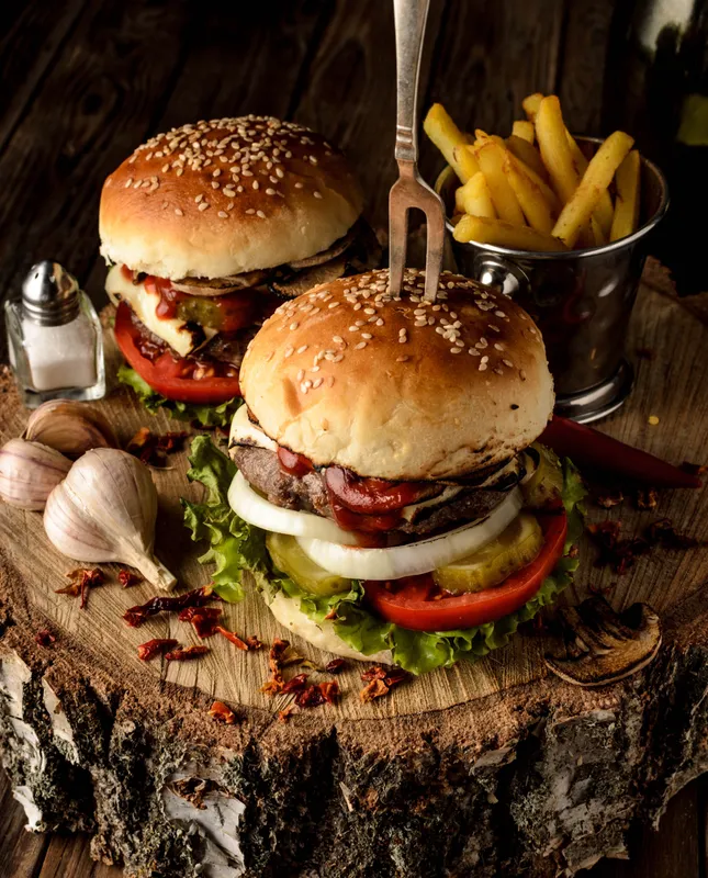 1/2 Lb Bacon Steak Burger