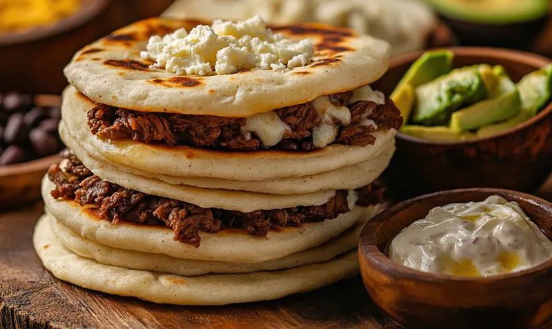 Pupusa De Birria De Res