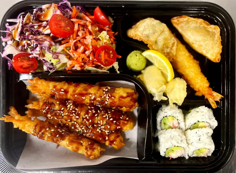 A Tempura Shrimp Bento