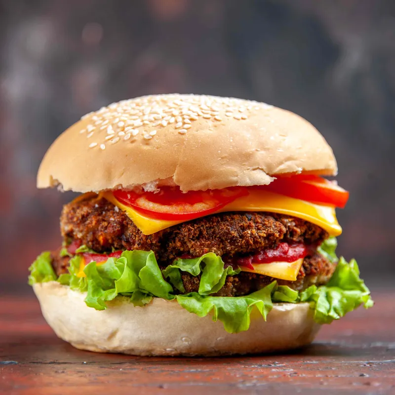 1/2 Lb Bacon Cheeseburger