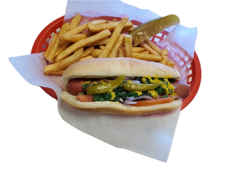 Chicago Dog With Fries