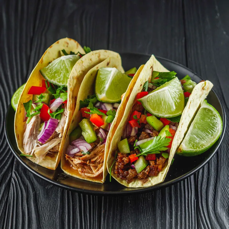 Corn Tortilla Tacos (3)