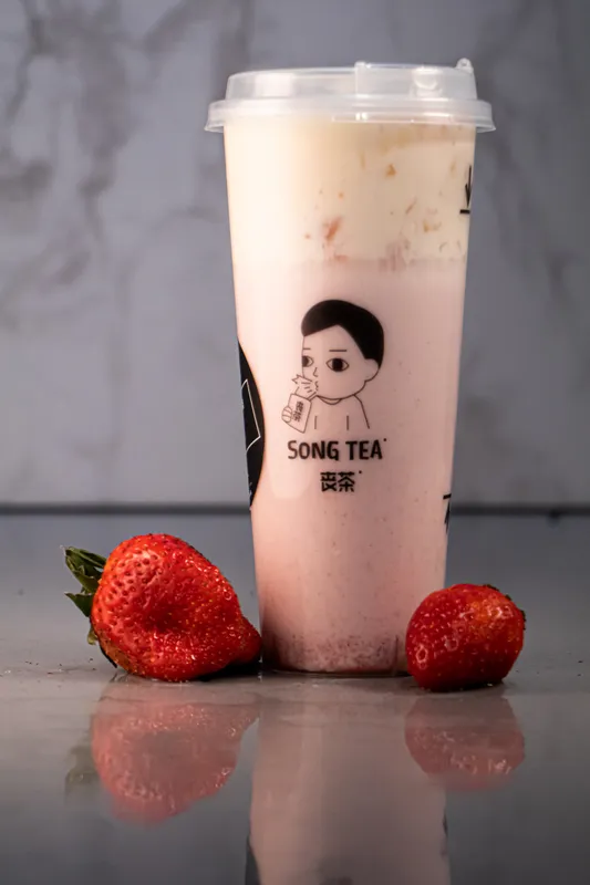 Strawberry Cheese Tea