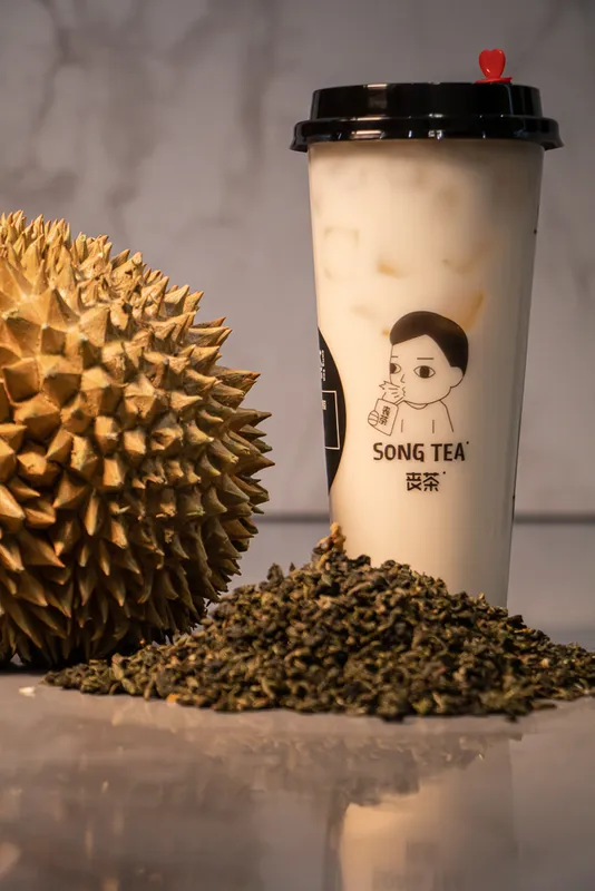 Durian Green Tea Latte