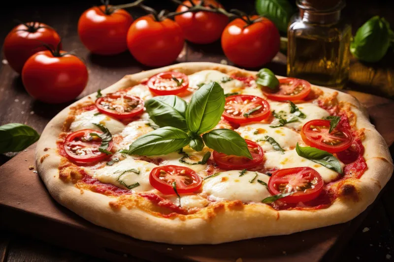 Bacon Cheese burger Pizza