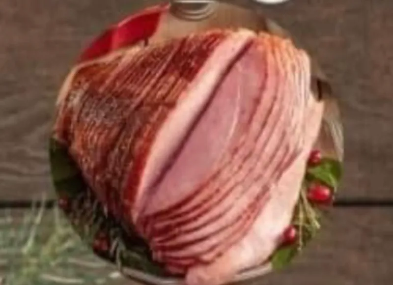 SPIRAL CUT SMOKED HAM 8 TO 10 POUNDS