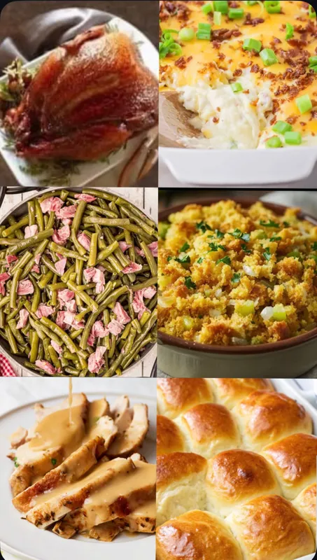 SMOKED TURKEY WITH FIX'NS