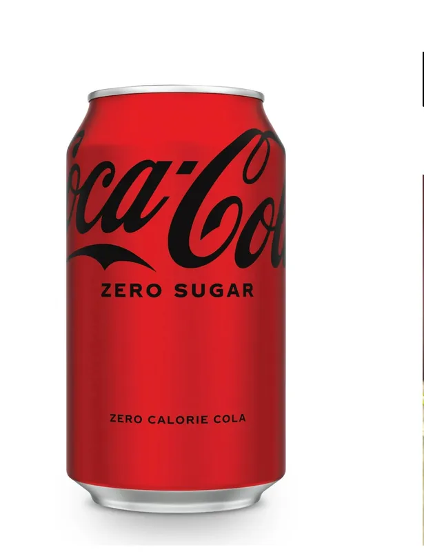 coca cola zero can