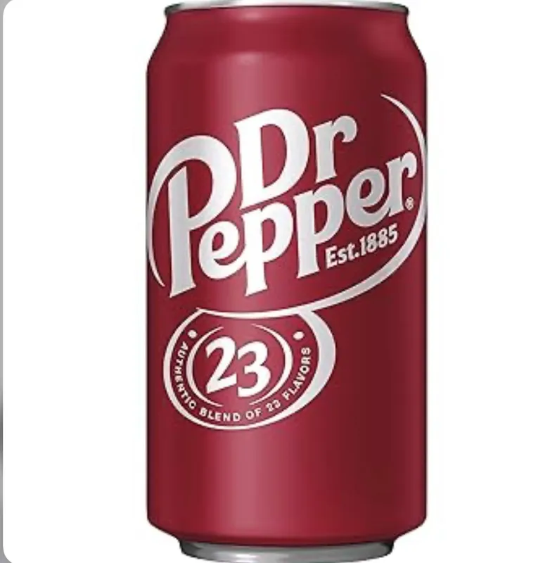 Dr pepper can