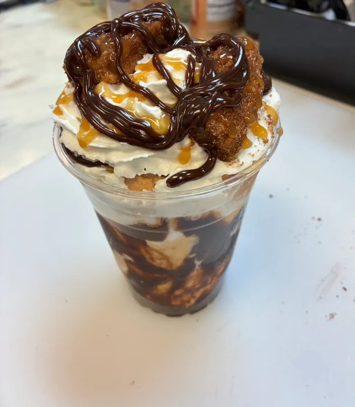 Churro Sundae