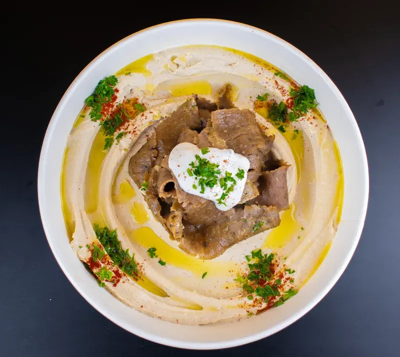 Hummus With Meat