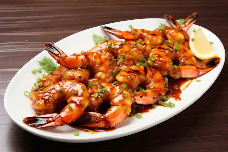 Shrimps In Sauce
