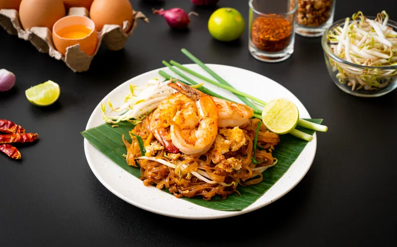 Pad Thai or Pad Thai Basil (spicy)