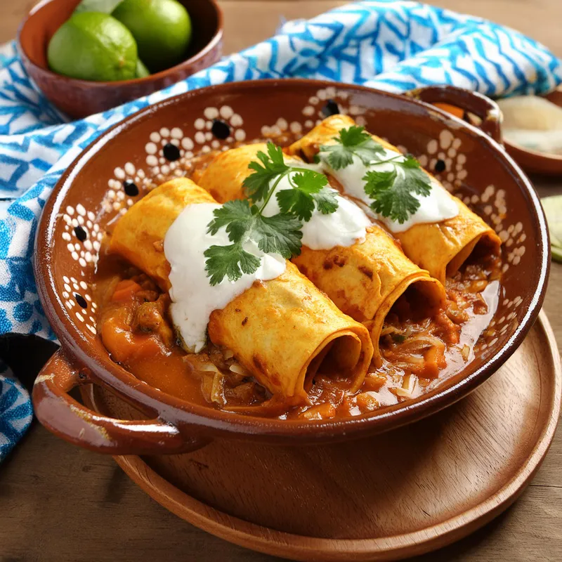 512 Crispy Pork Enchiladas (S)