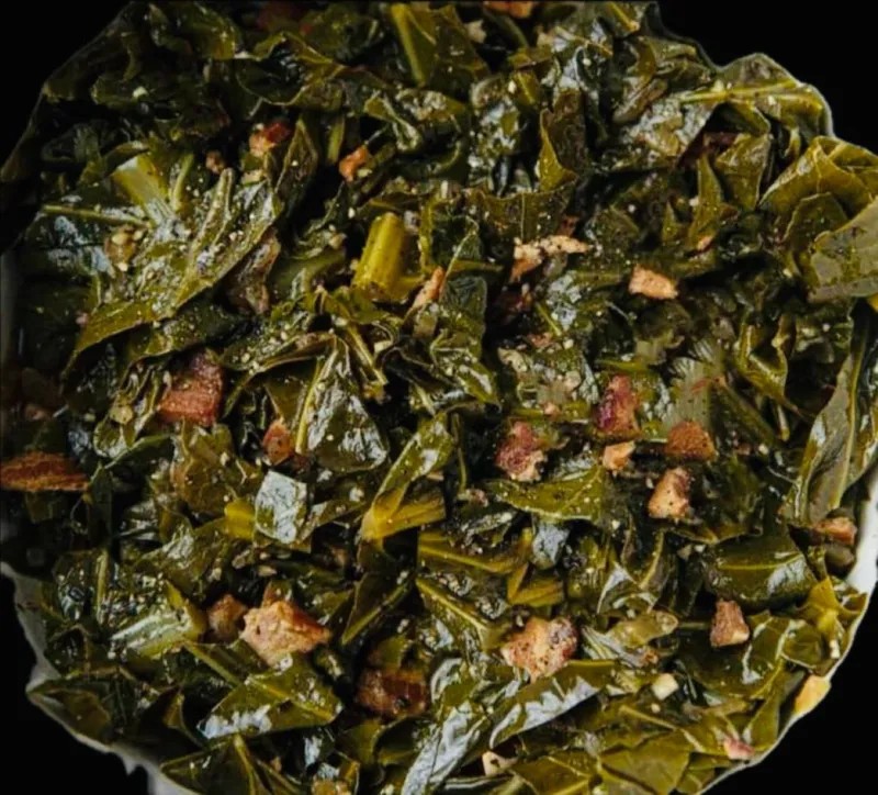 Bayou Collard Greens (Contains Pork)