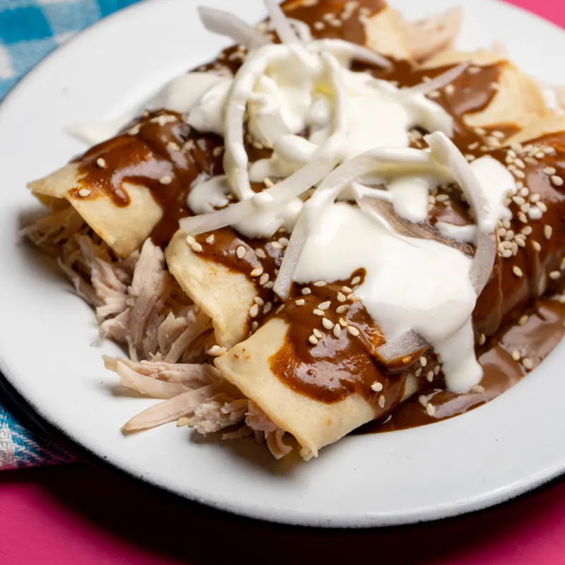 Enchiladas de Pollo