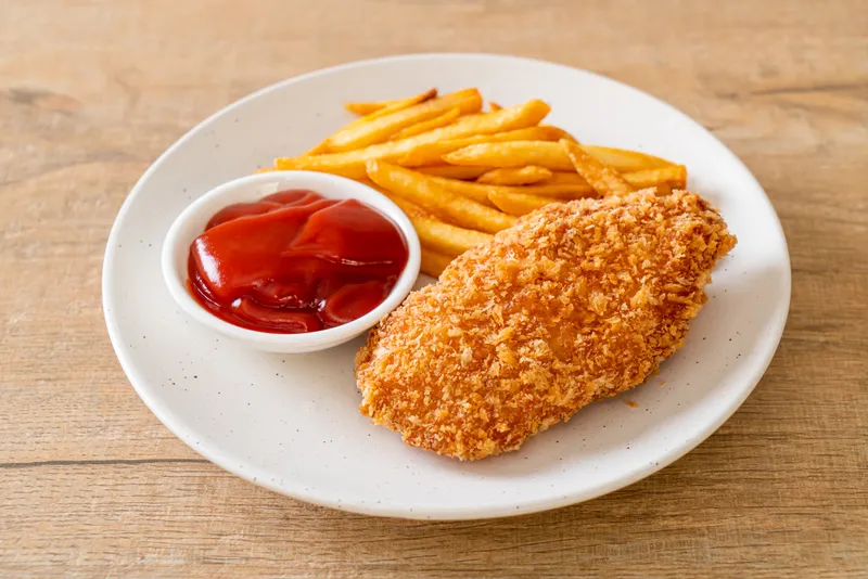 Chicken Tenders With Fries (8 Oz)