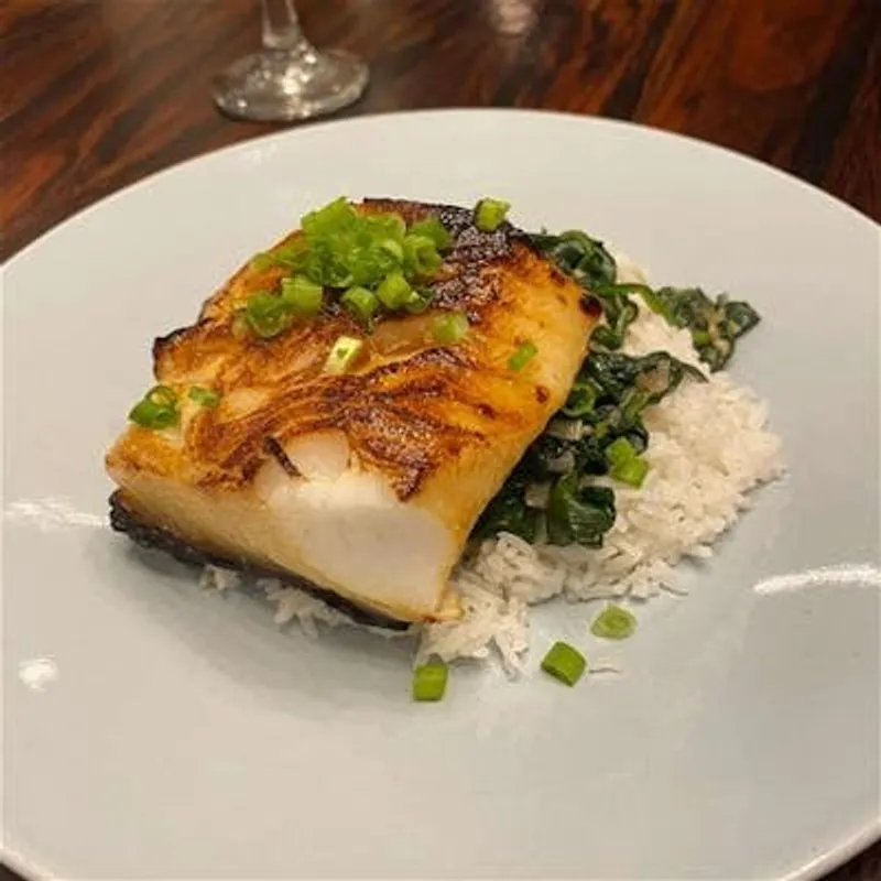 Grilled Miso Sea Bass