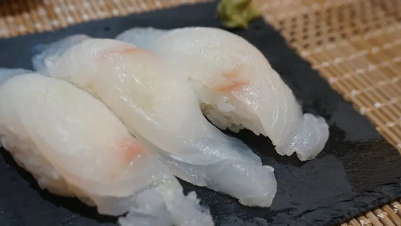Flounder (Hirame) Sushi