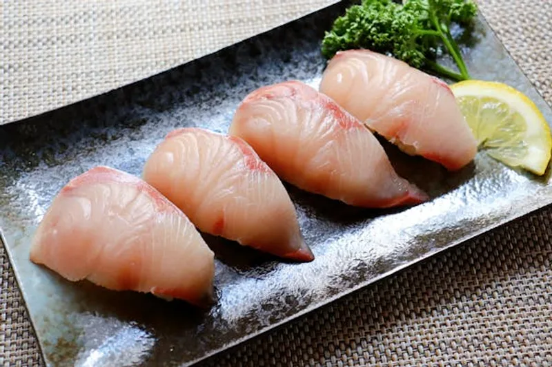 Kanpachi (Amberjack) Sushi