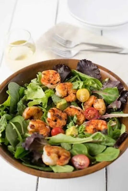 Blackened Shrimp Salad (Grilled)