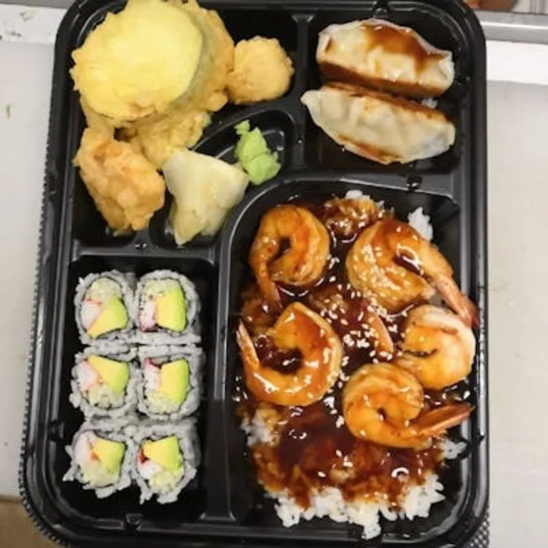 Shrimp Teriyaki Bento