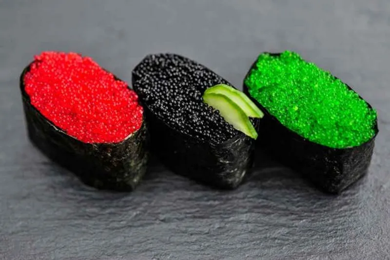 Tobiko (Flying Fish) Sushi