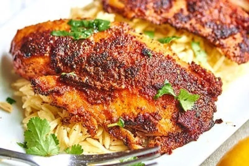 Blackened Tilapia Bento