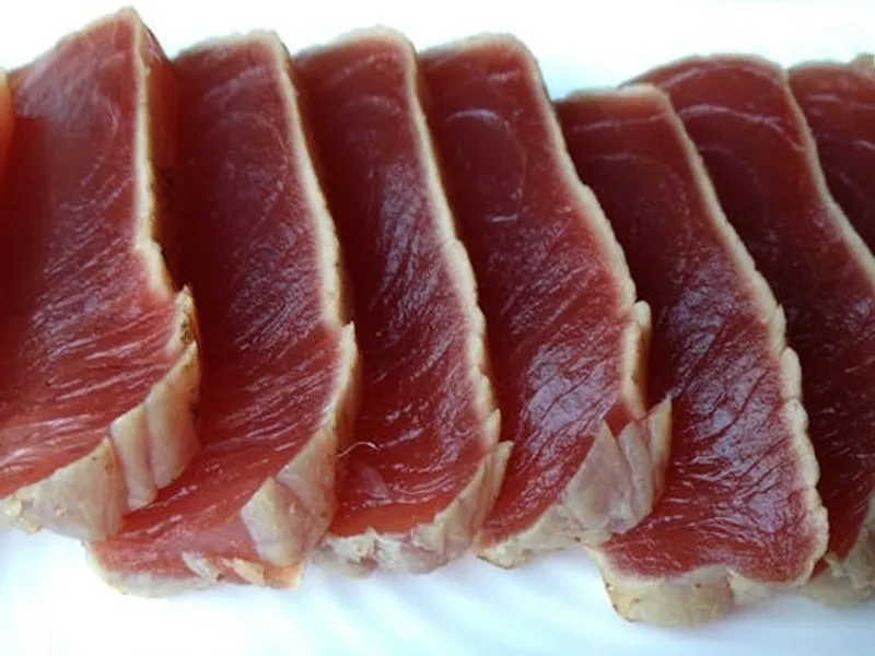 Seared Tuna Sashimi
