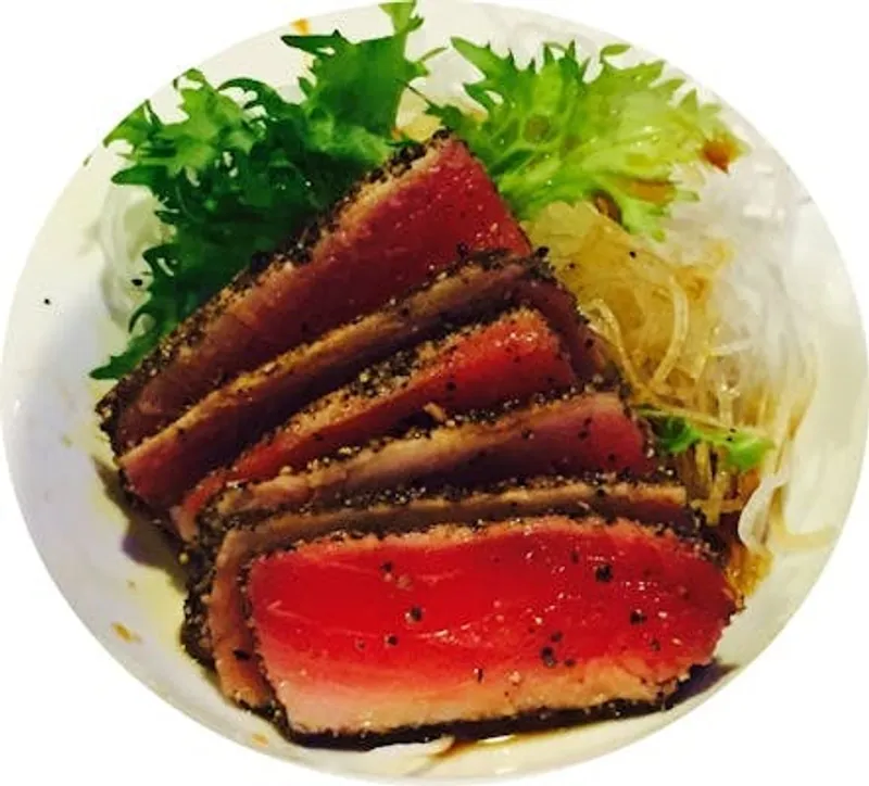 Seared Black Pepper Tuna