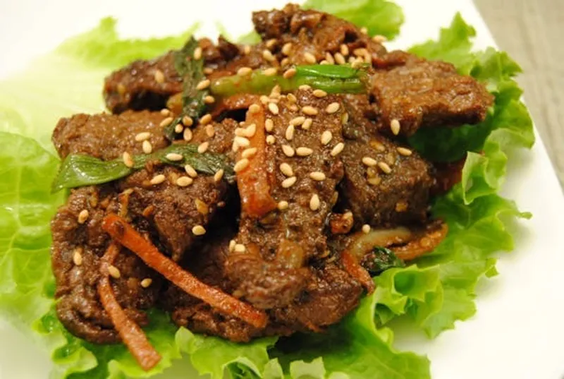 K BBQ Bulgogi Beef Bento