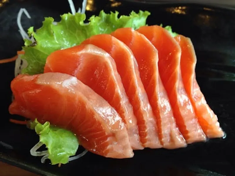 Smoked Salmon Sashimi