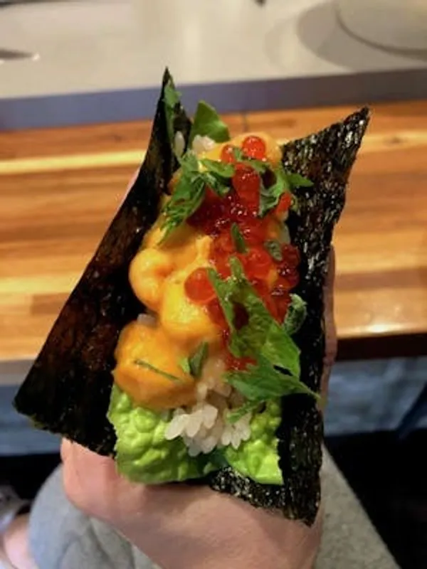 Sea Urchin Hand Roll