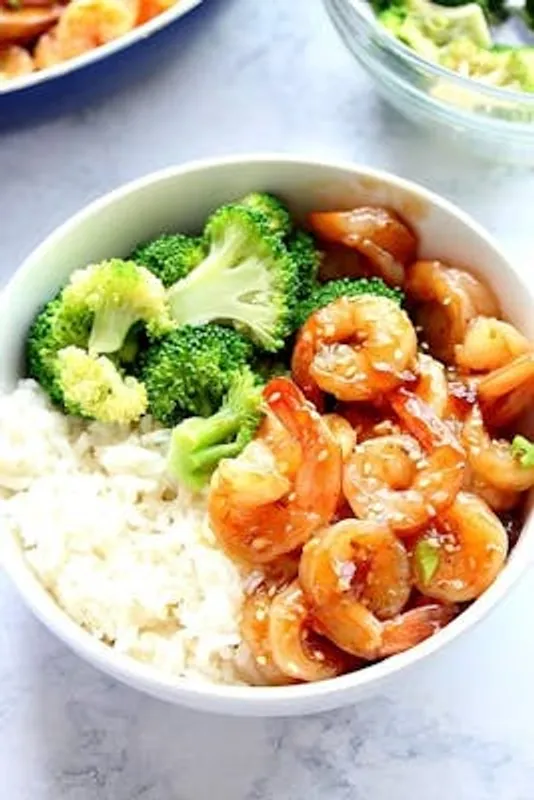 Shrimp Teriyaki Dinner