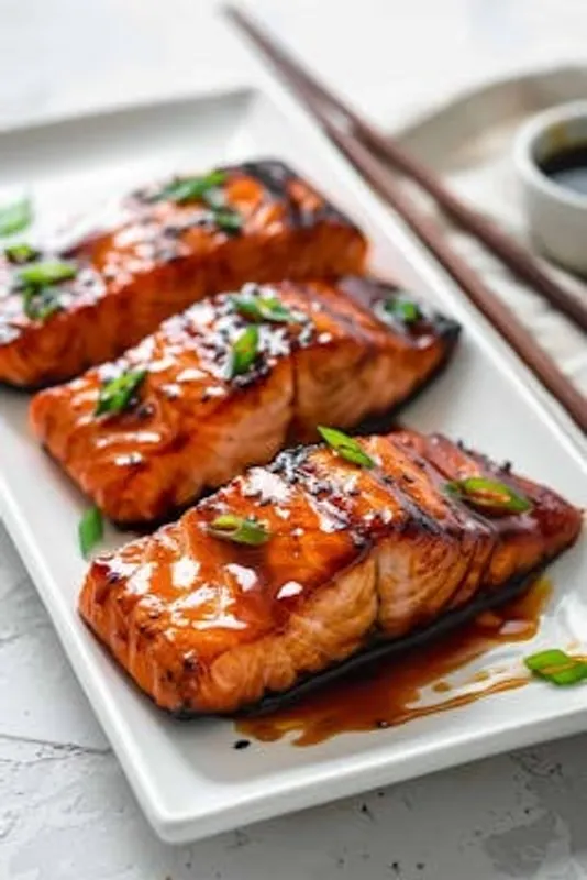 Salmon Teriyaki Dinner