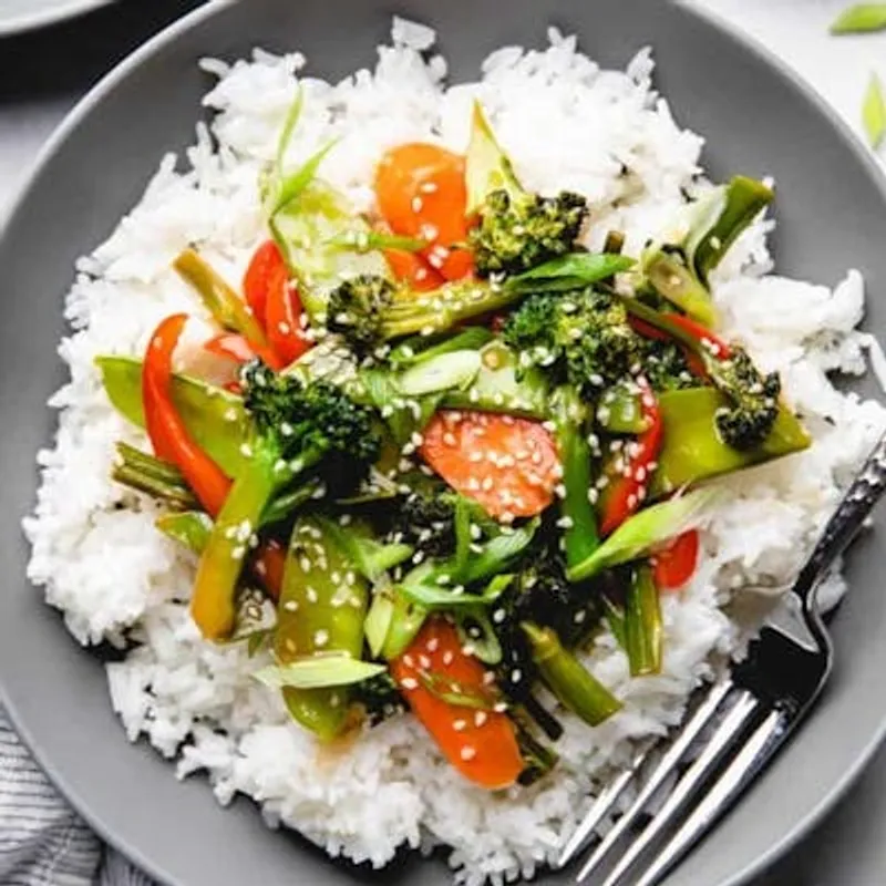 Vegetable Teriyaki Dinner