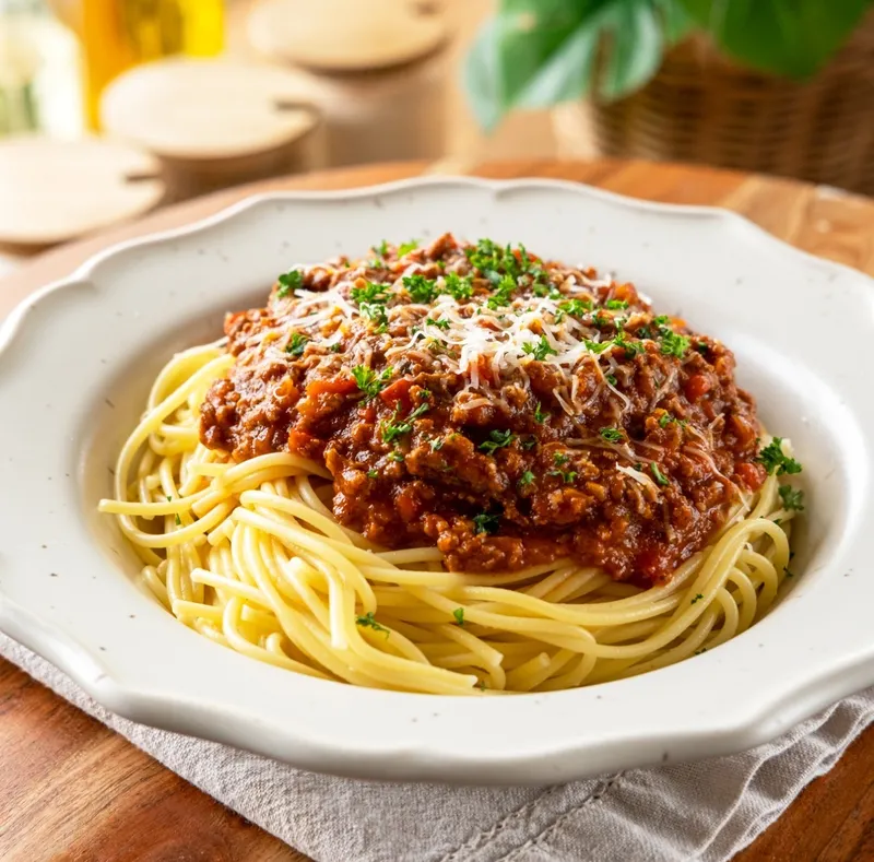 spaghetti meat sauce