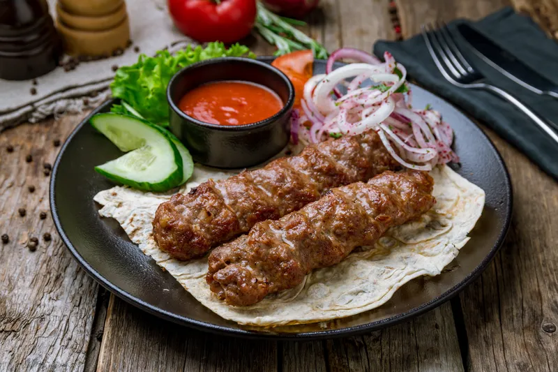 30B. Beef Kebab