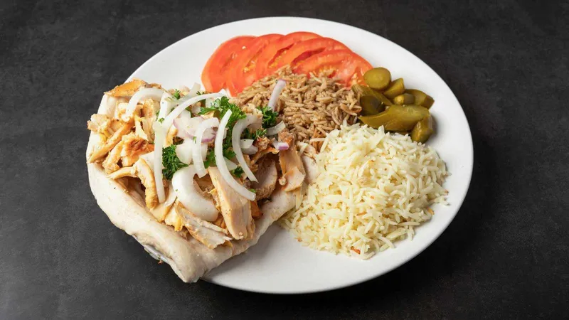 Chicken Shawarma Plate