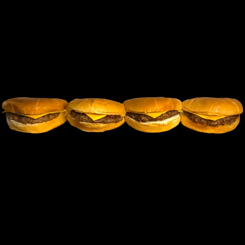 4-Pack Jr Cheeseburgers