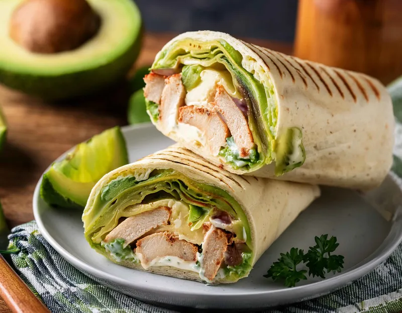 Crispy Buffalo Chicken Wrap
